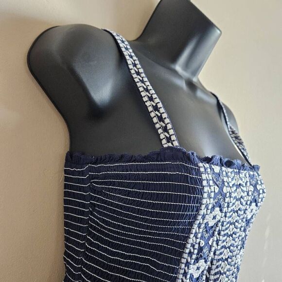 NWT Luna Skies Smocked Embroidered Top - Picture 3 of 8